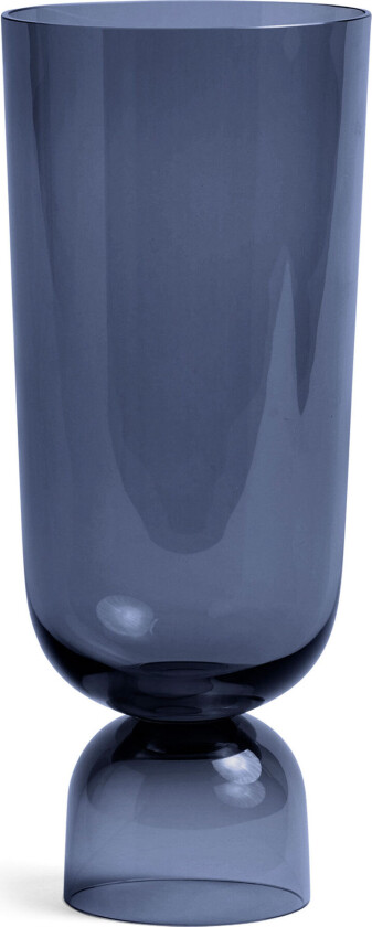 Bottoms Up Vase Large/ Navy Blue