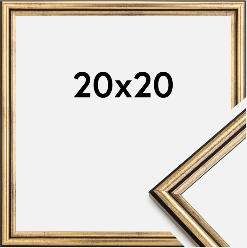 Ramme Horndal Gull 20x20 Cm