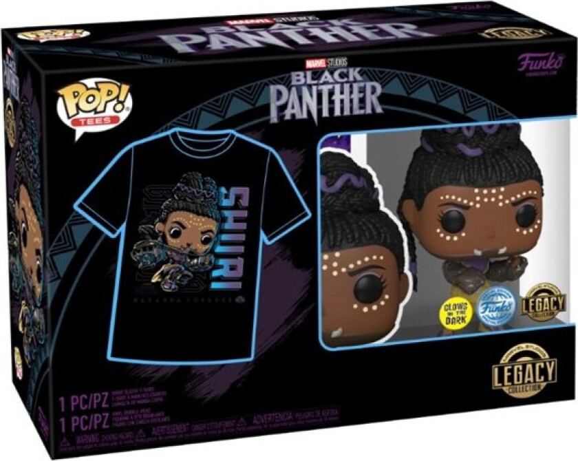 - POP AND TEE Marvel BP Shuri S - Figur