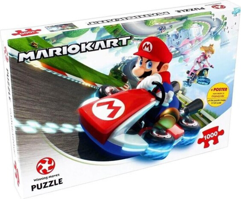 Mario Kart Pussel 1000 bitar