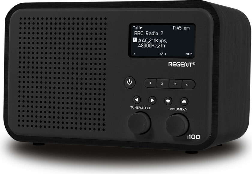 Regent i100 DAB Sort