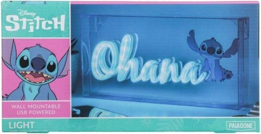 - Stitch Ohana LED Neon Light - Lamper