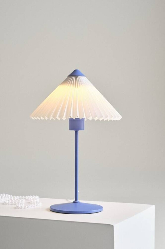 bordlampe Blå