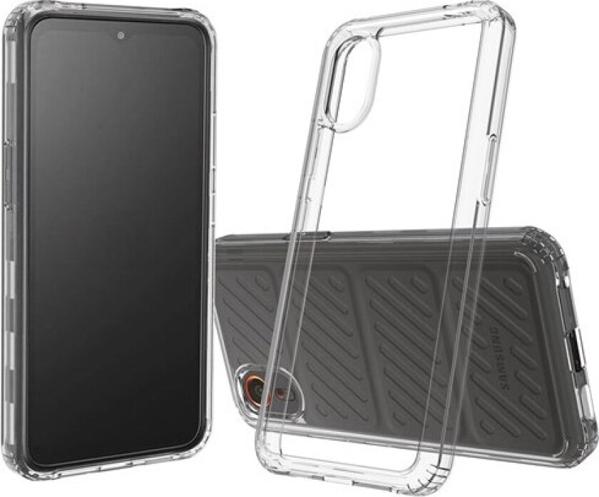 Screenor Bumper - Baksidedeksel for mobiltelefon - akryl, termoplast-polyuretan (TPU) - gjennomsiktig - for Samsung Galaxy XCover7