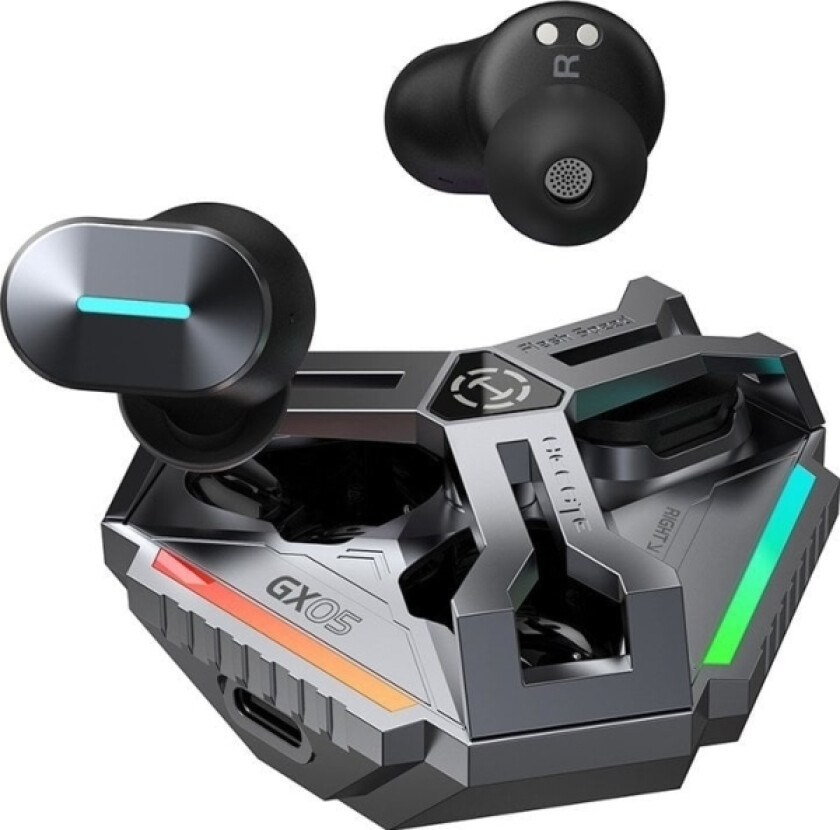 GX05, True Wireless Stereo (TWS), Spela, 20 - 40000 hz, 107,6 g, Headset, Grå