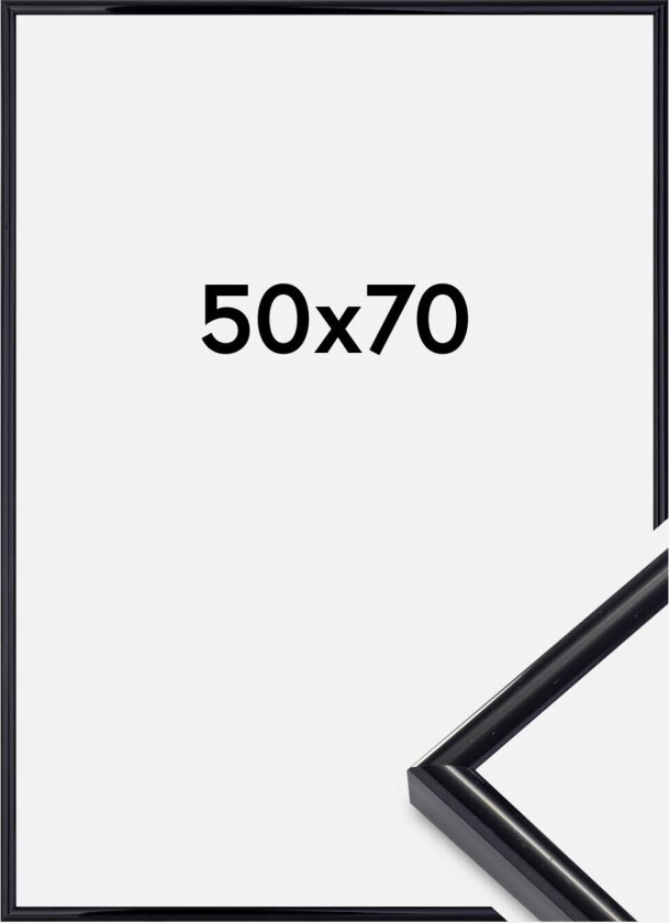 Ramme Victoria Akrylglass Svart 50x70 Cm