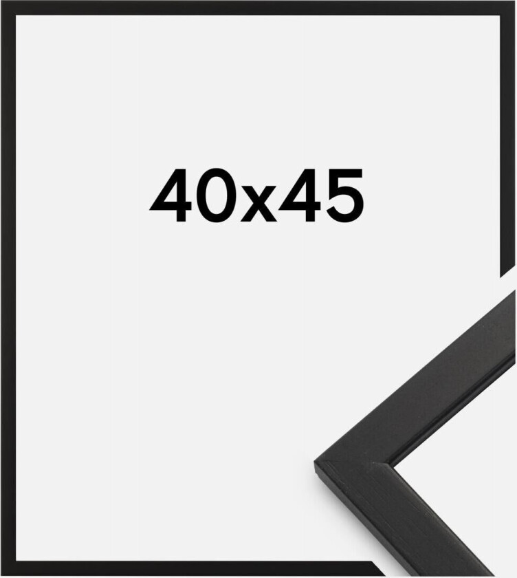 Ramme Edsbyn Akrylglass Svart 40x45 Cm