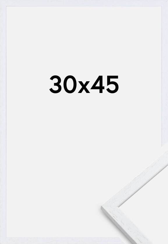 Ramme Edsbyn Akrylglass Warm White 30x45 Cm