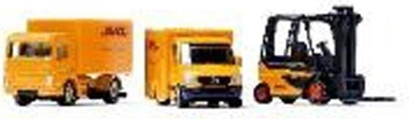 Siku SUPER DHL logistikksett, modellkjøretøy
