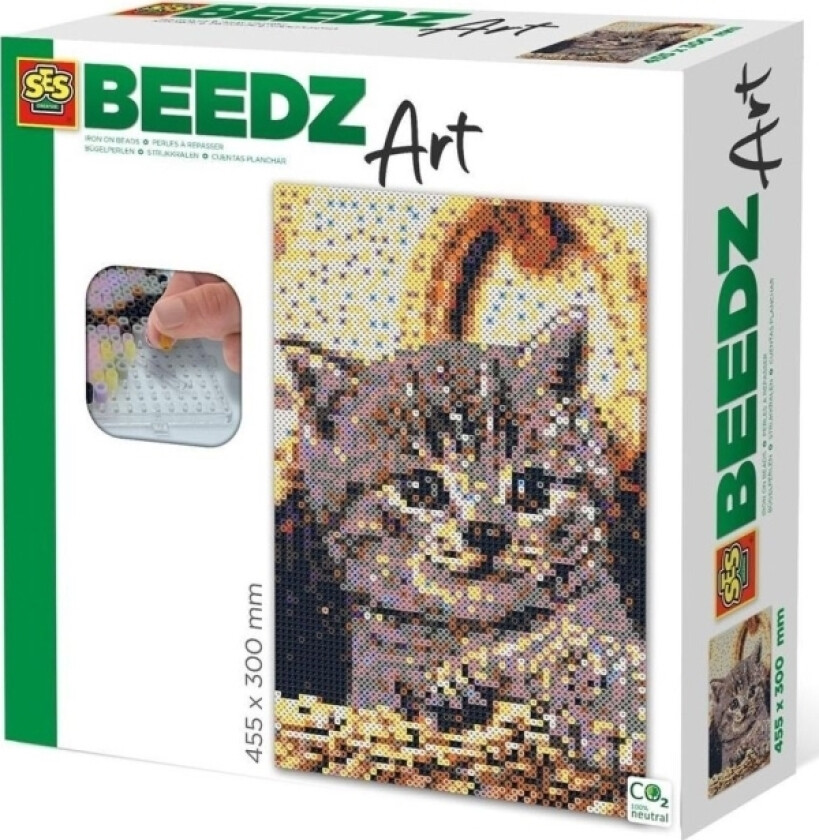 Creative Beedz art Cat