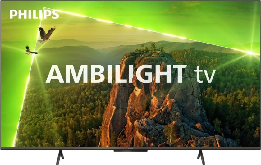 43PUS8118 - 43 Diagonalklasse 8100 Series LED-bakgrunnsbelyst LCD TV - Smart TV - 4K UHD (2160p) 3840 x 2160 - HDR - satengkrom