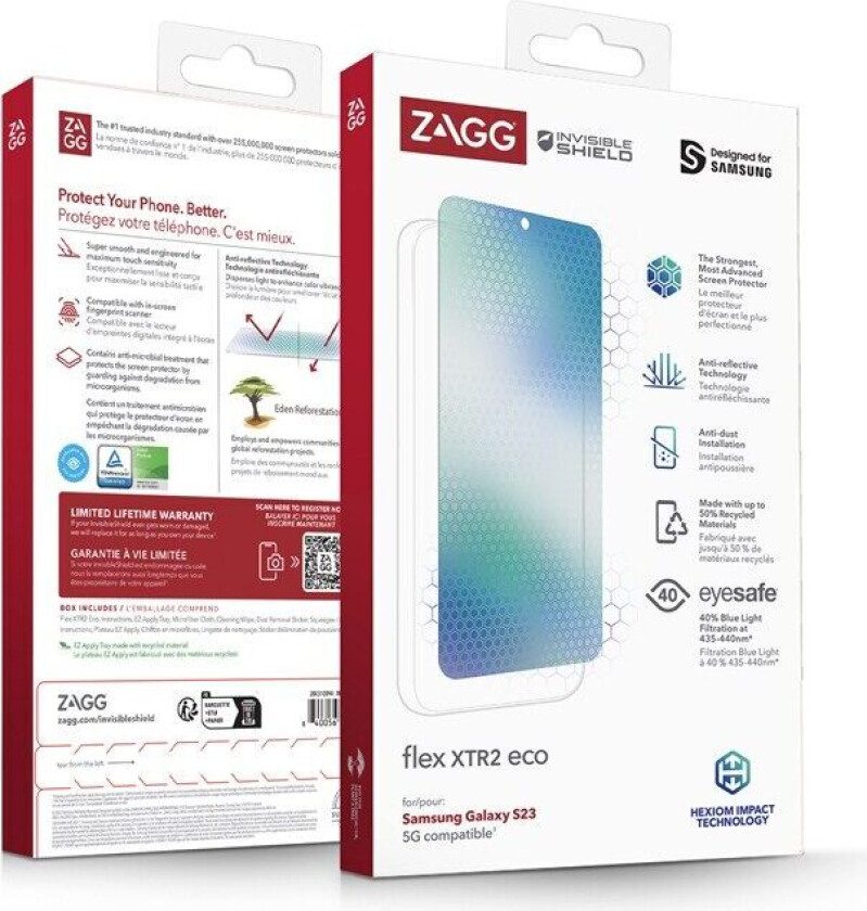 Zagg Invisibleshield Flex Xtr2 Eco Samsung Galaxy S23