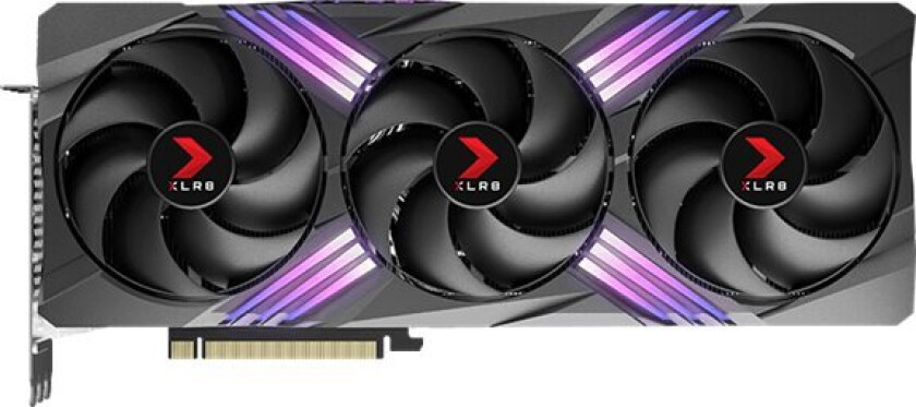 XLR8 GeForce RTX 4070 Ti SUPER Gaming VERTO EPIC-X RGB Overclocked Triple Fan - Grafikkort - GeForce RTX 4070 Ti Super - 16 GB GDDR6X - PCIe 4.0 x16 - HDMI, 3 x DisplayPort