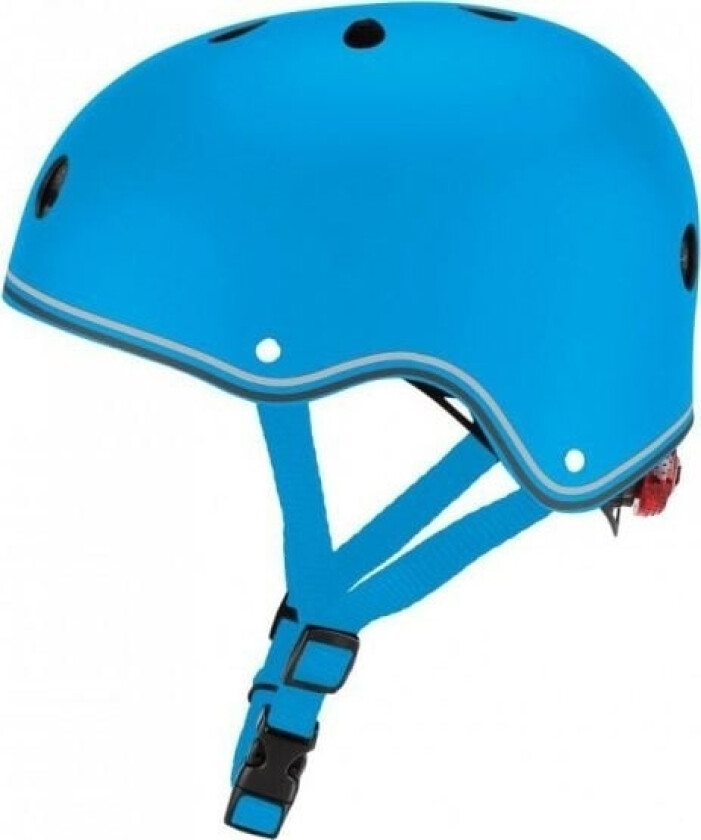 GLOBBER hjelm Go Up Lights, XXS/XS (45-51cm), himmelblå