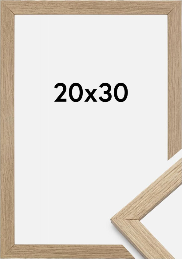 Ramme Stilren Akrylglass Eik 20x30 Cm