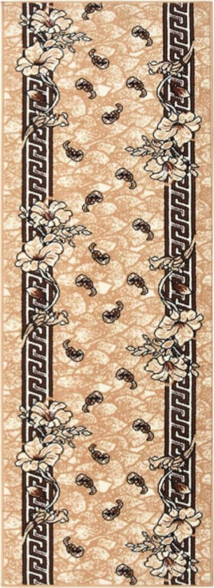 Gulvteppe BCF beige 80x200 cm