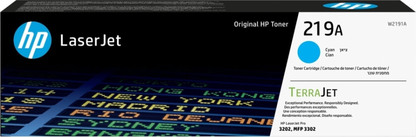 219A - Cyan - original - LaserJet - tonerpatron (W2191A)