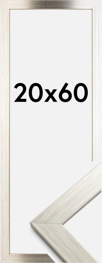 Ramme Silver Wood 20x60 Cm