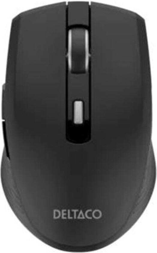Silent Wireless USB-C Travel Mouse with USB-C Rece - Mus - 6 - Svart
