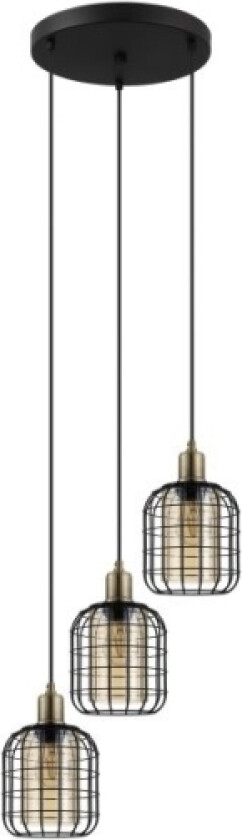 CHISLE pendant light amber
