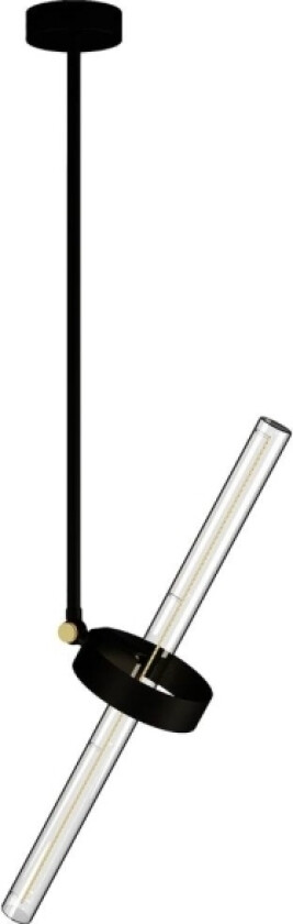 50962 taklampe WIPER, 1x S14d, metall sort LED loftlampe ass.