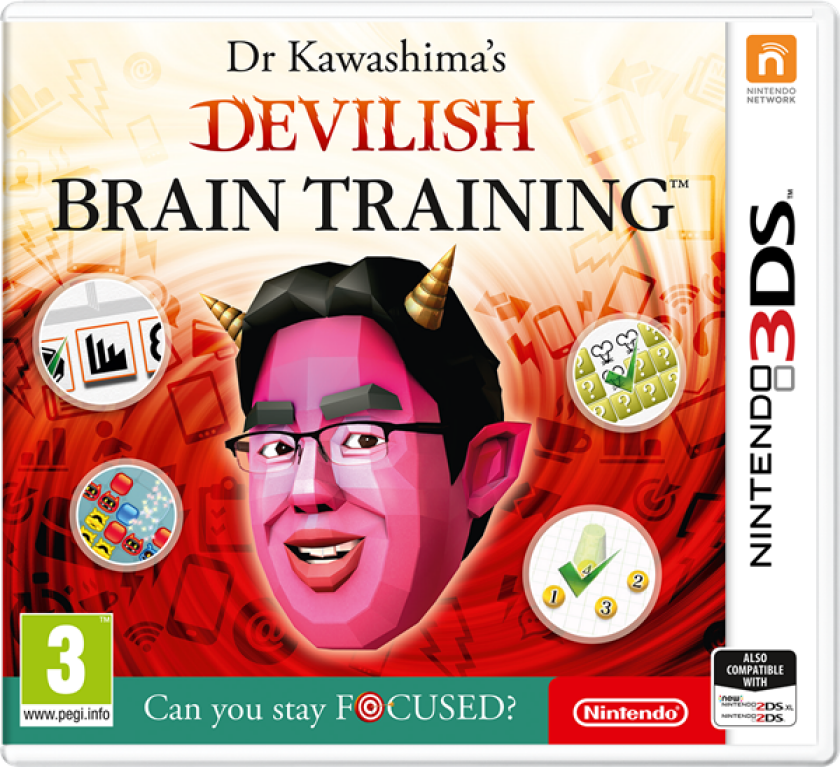Dr Kawashima’s Devilish Brain Training: Can you stay focused? (N… - Game QLVG