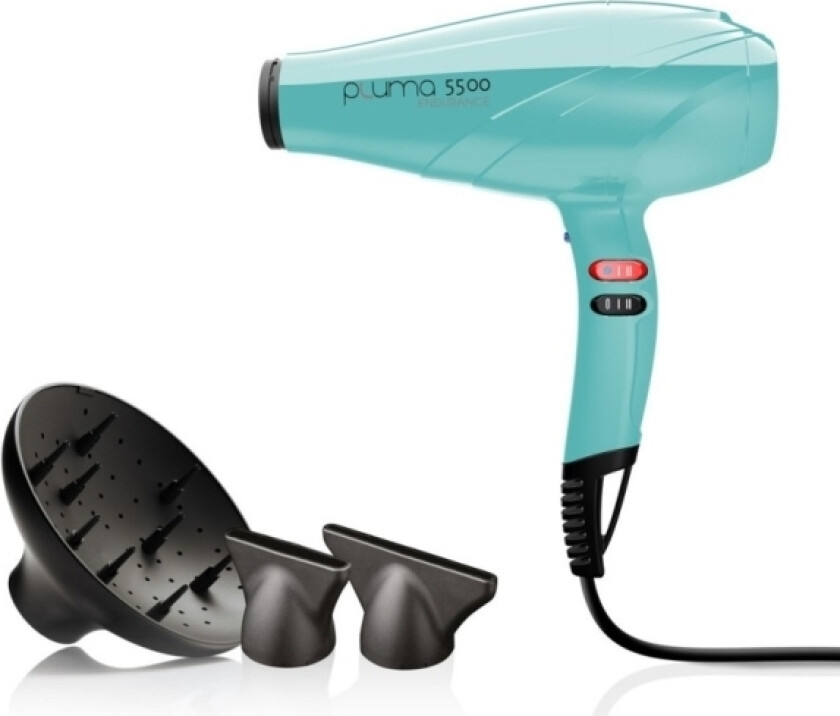 Pluma 5500, Vekselstrøm, 93 m³/t, Turkis, Monokromatisk, Plast, 3 m