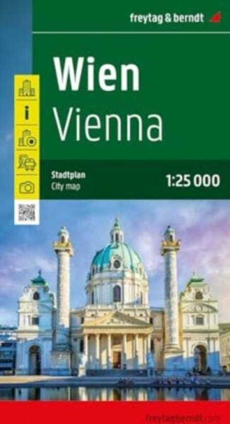 Wien, Stadtplan 1:25.000, freytag & berndt
