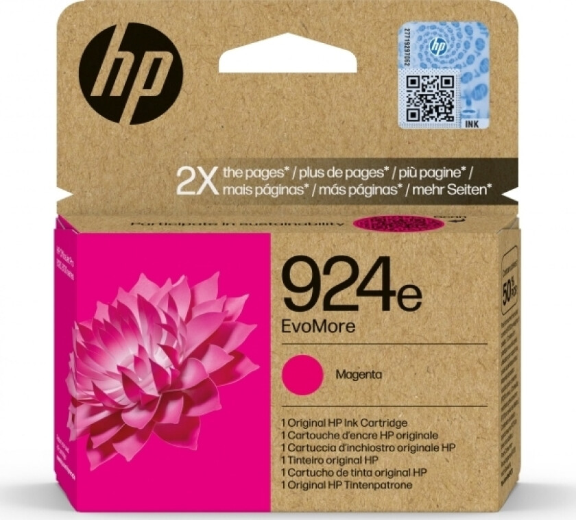 924e EvoMore - Magenta - original - blekkpatron - for Officejet Pro 8130e