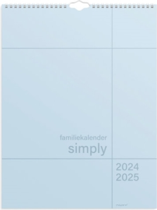 Studie Familiekalender Simply 2024/2025