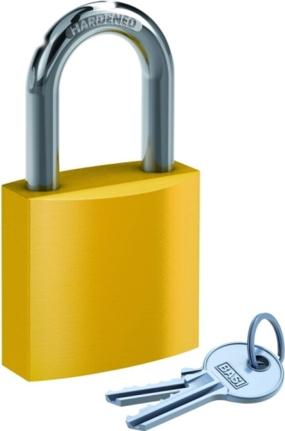 6190-4000-GELB Hængelås Forskellige Gul