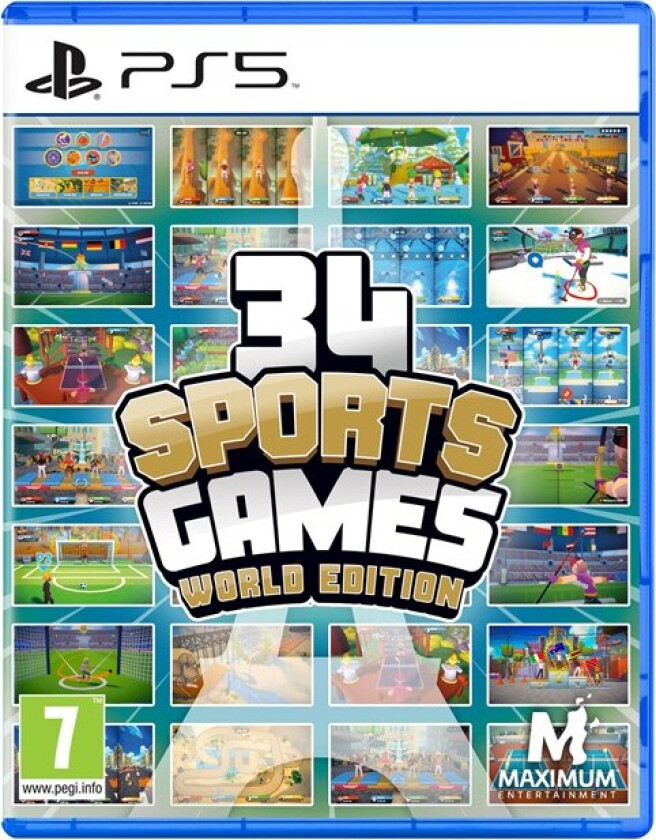 34 Sports Games - World Edition - Sony PlayStation 5 - Sport