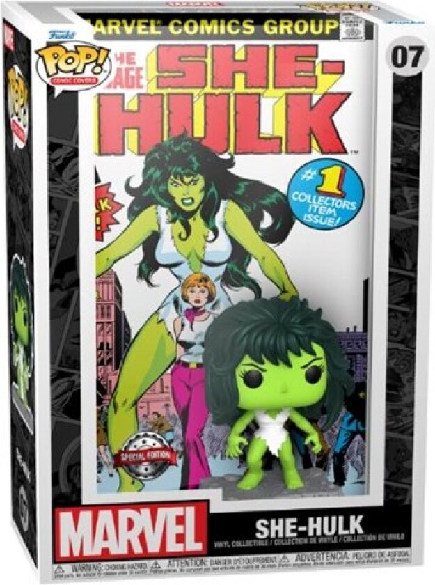 ! POP Cover Excl Marvel She Hulk