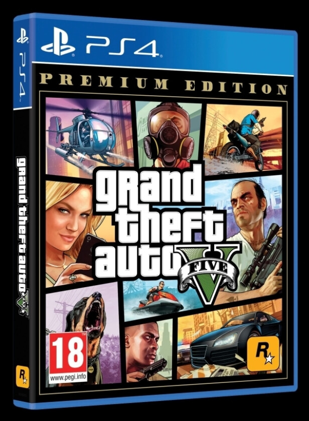 Grand Theft Auto V: Premium Edition (Playstation 4 PS4) - Game  TCVG