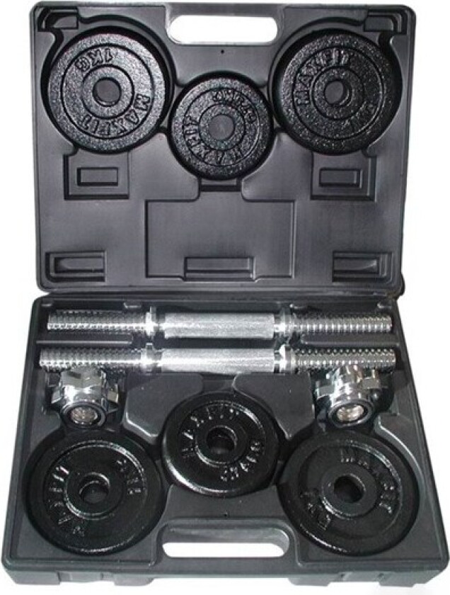 Bilde av Toorx VAL-15DGN, justerbar dumbbell, Sort, Rustfritt stål, Støpejern, Rustfritt stål, 15 kg, 1 kg, 750 g