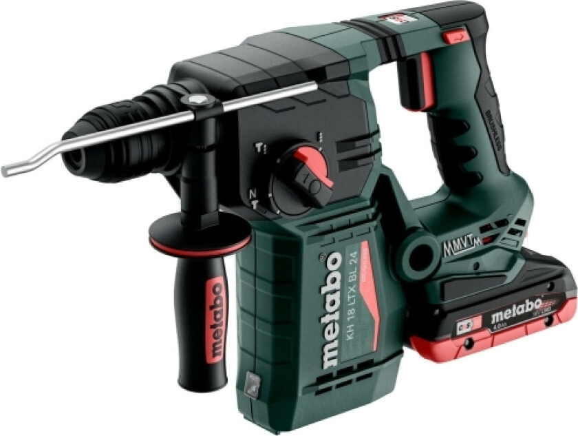Metabo KH 18 LTX BL 24 SDS-Plus-Batteri-kombihammer 18 V 4.0 Ah
