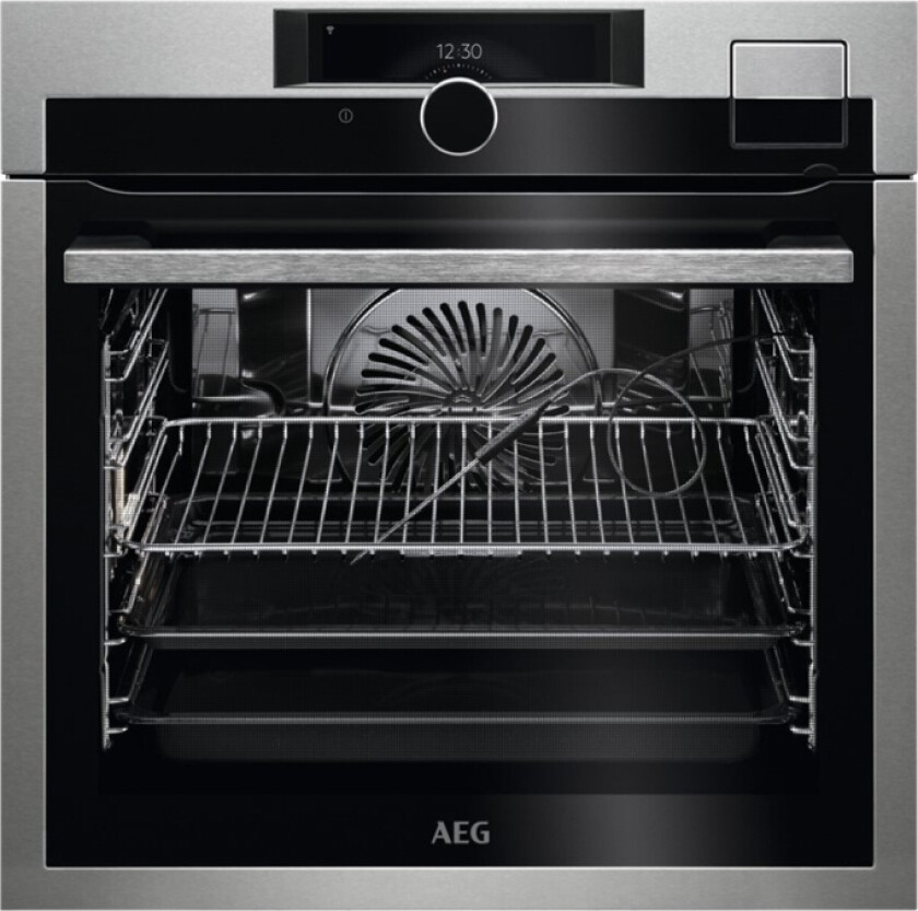 SteamPro BFS9800M - Ovn - innebygd - Wi-Fi - fordypning - bredde: 56 cm - dybde: 55 cm - høyde: 57.8 cm - med selvrens - Klasse A++ - rustfritt s