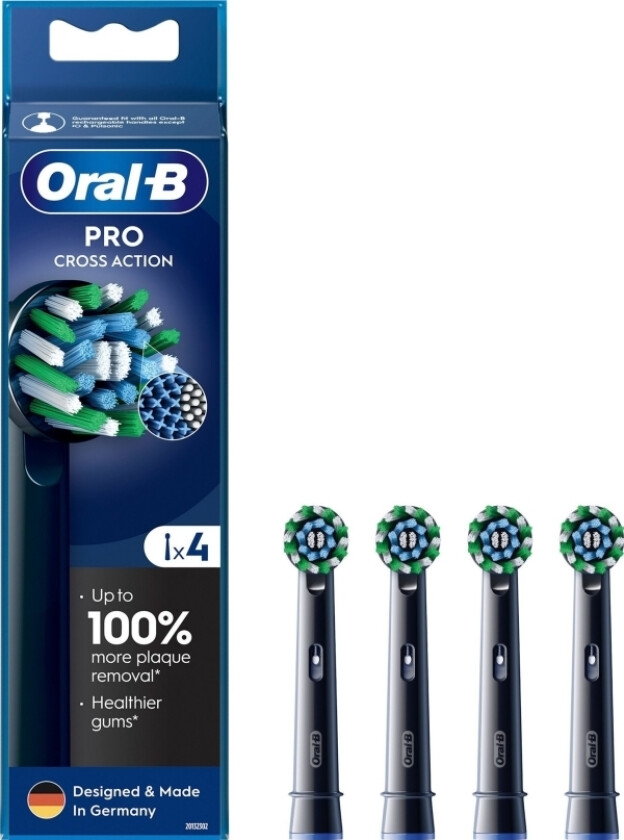 BRUS HEAD EB50-4 CROSSACTION ORAL-B 4PCS