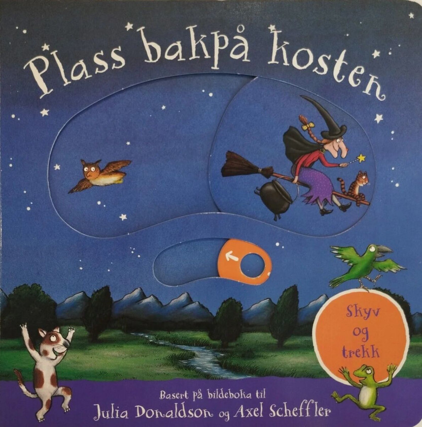 Plass bakpå kosten av Julia Donaldson