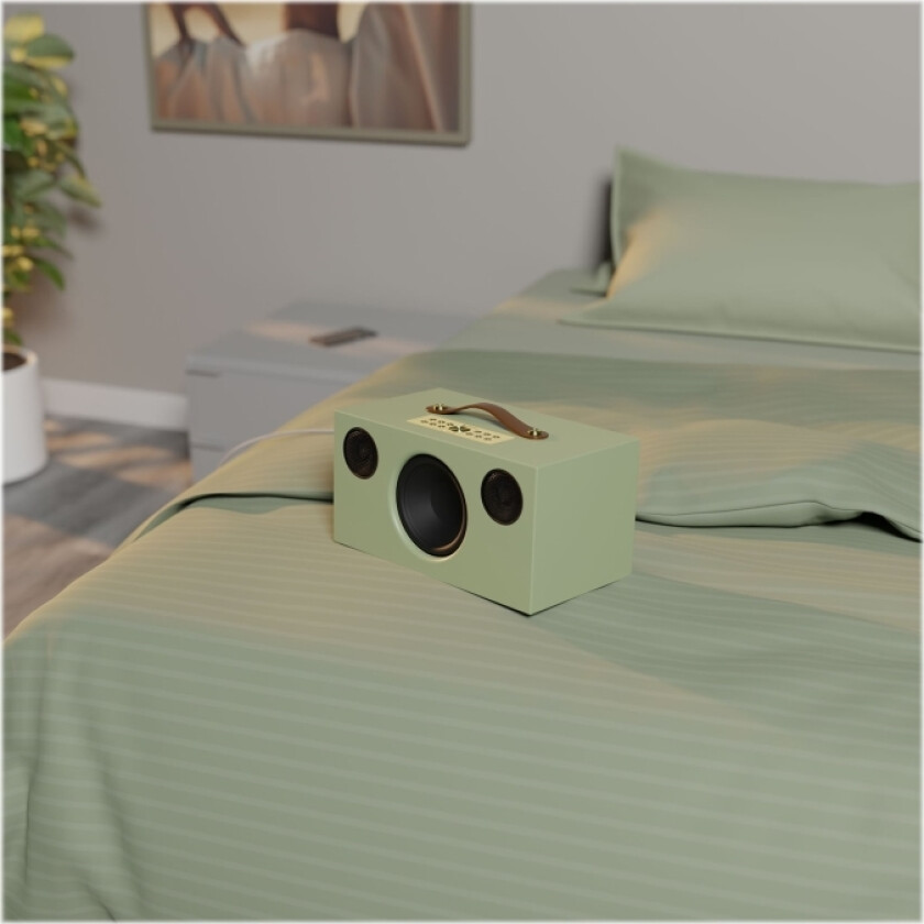 Addon C10 MKII - Limited Edition - høyttaler - trådløs - Bluetooth, Wi-Fi - Appstyrt - 80 watt - tesalviegrønn