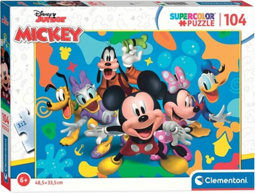 Disney Mickey and Friends puzzle 104pcs