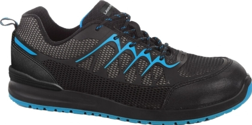 Lahti Pro KPU/KNIT BOOTS. Black-Blue, S1P SRC, "40", CE, LAHTI