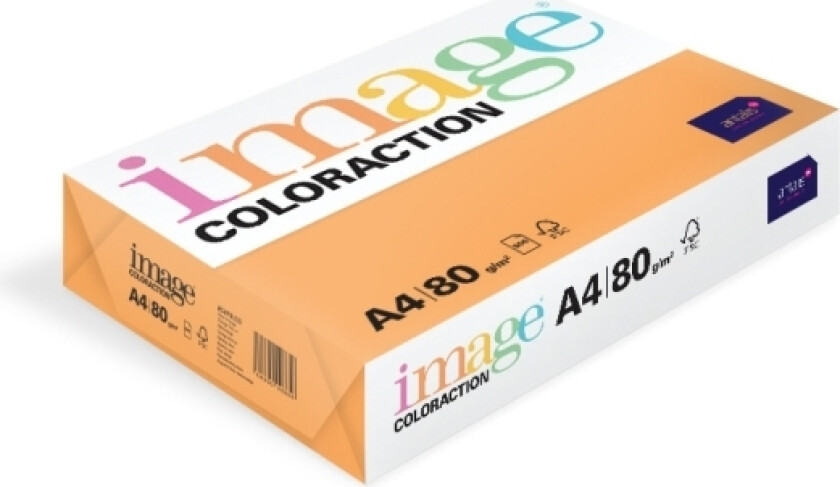 Kopipapir Image Coloraction A4 80g Acapulco Neon Orange 500ark/pkt