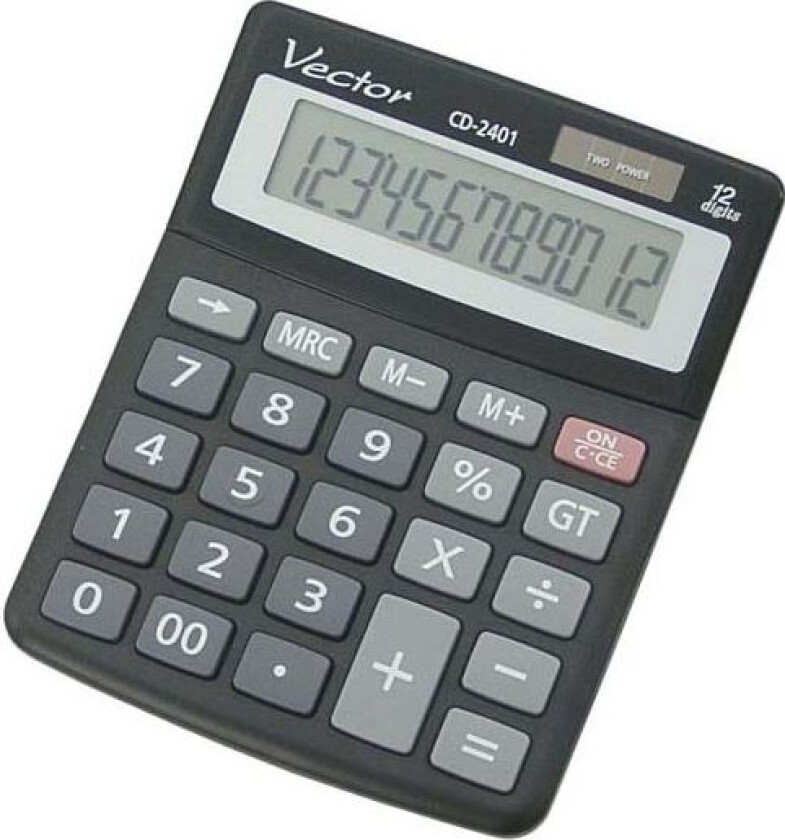 Men's Vector Kalkulator Vector CD-2401 BLK