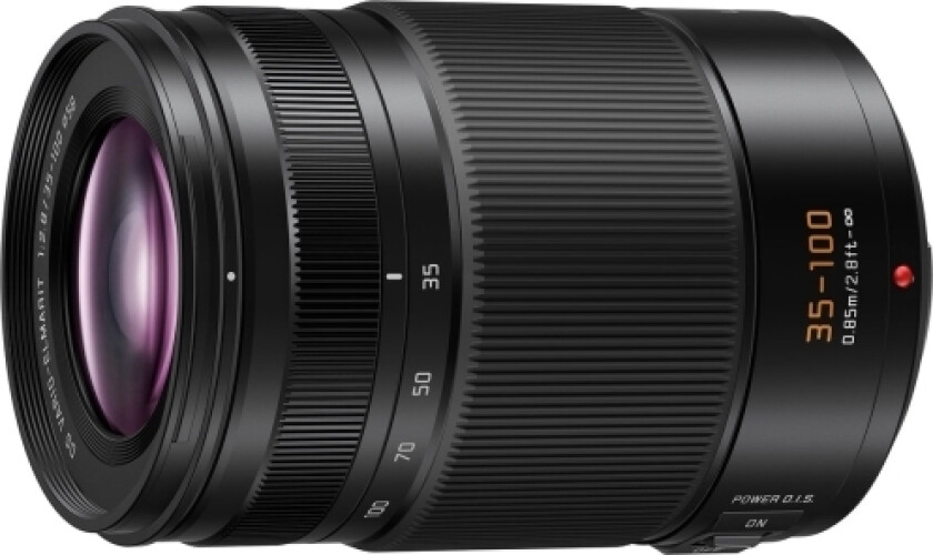 Leica DG Vario-Elmar 35-100 mm / F2.8 / POWER O.I.S., Telefoto-zoom, 18/13, 35 - 100 mm, Bildestabilisator, Micro Four Thirds (MFT), Auto-f