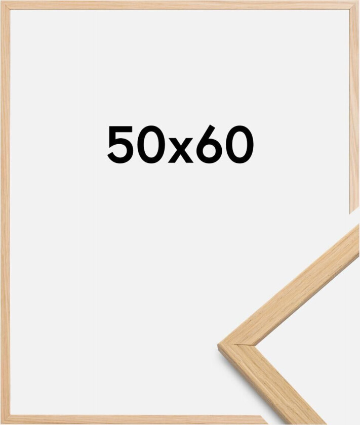 Ramme Edsbyn Akrylglass Eik 50x60 Cm