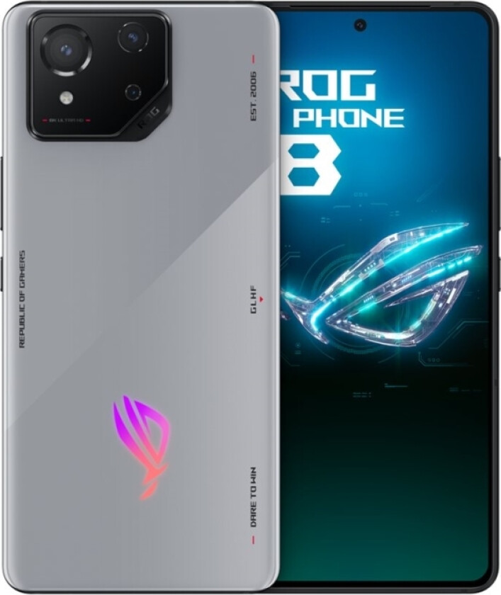 Asus ROG Phone 8 Rebel Grey 6.78 " AMOLED 2400 x 1080 pixels Qualcomm Snapdragon 8 Gen 3 Internal RAM 12 GB 256 GB Dual SIM Nan