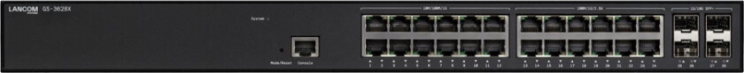 Systems LANCOM GS-3628X - Switch - L3 - Styrt - 12 x 100/1000/2.5G + 12 x 10/100/1000 + 4 x SFP+ - stasjonær, rackmonterbar
