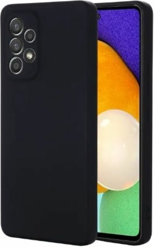 Estuff Es673220-Bulk, Deksel, Samsung, Galaxy A55, 16,8 Cm (6,6"), Sort