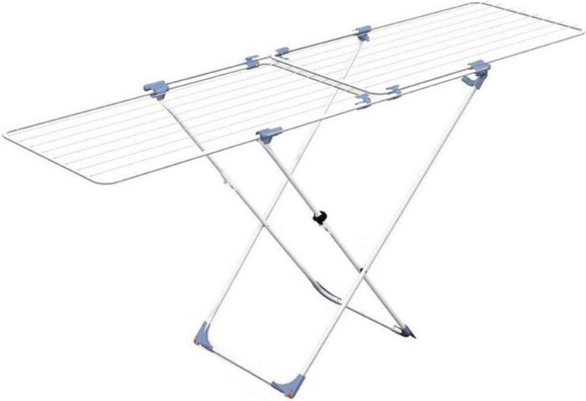 Tørkestativ Gimi Duo uttrekkbart rustfritt stål (209 x 60 x 97 cm)